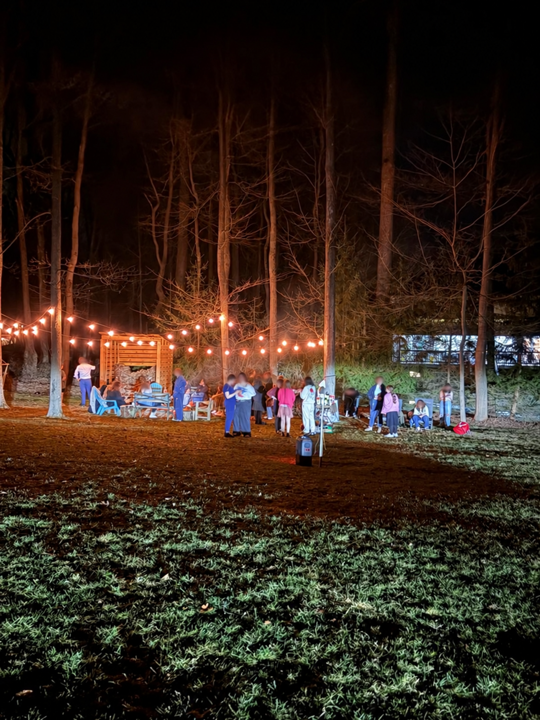 Bonfire & Music Chill · under the lights