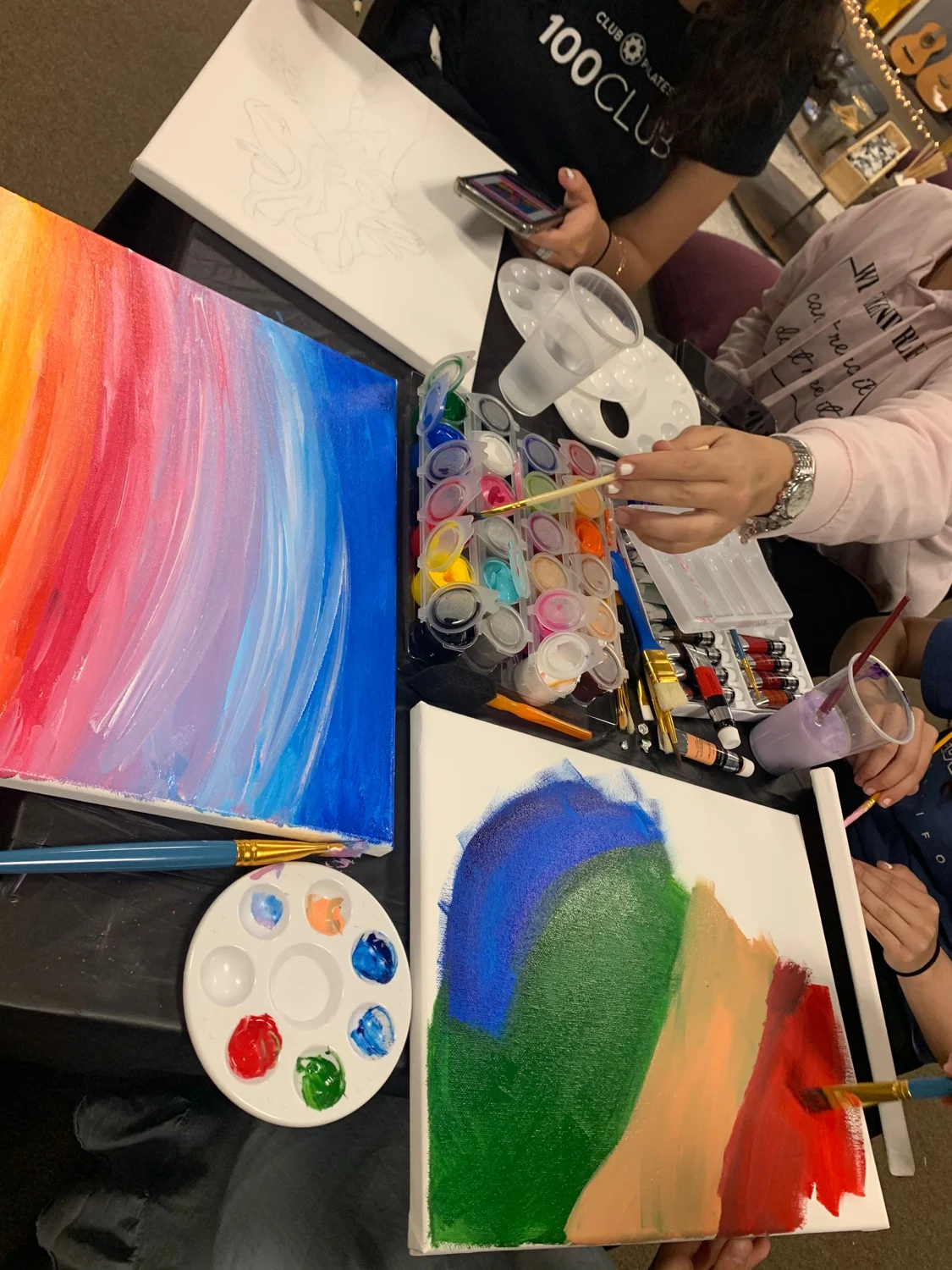 Art being created at Lighthouse