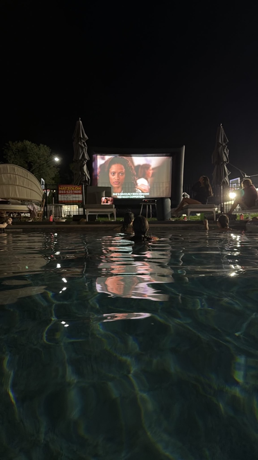 Pool Party · movie night by the water